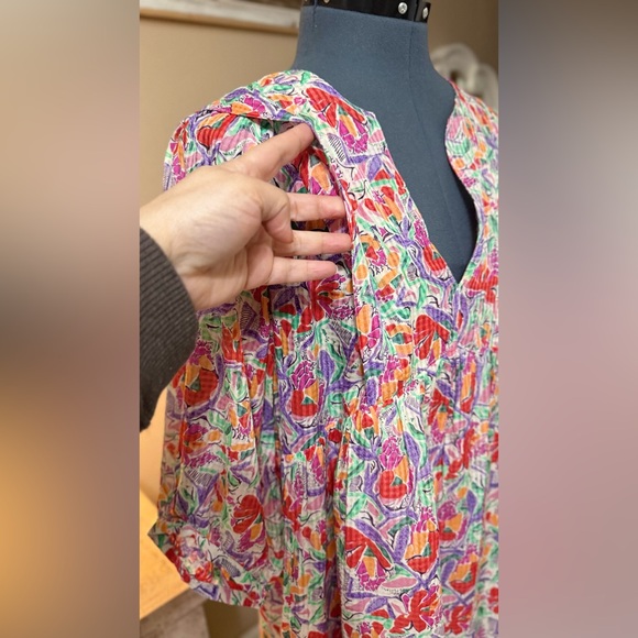 ba&sh Colorful Floral Mini Dress - Picture 11 of 16